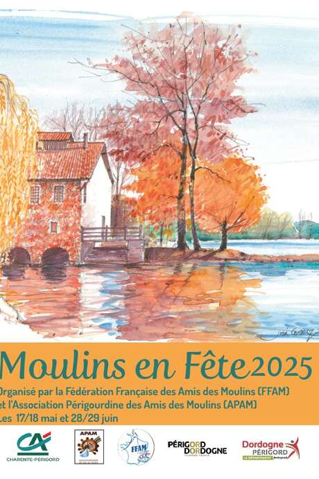 [MOULINS EN FETE] Chemin des meuniers de Carsac Aillac - Balade commentée
