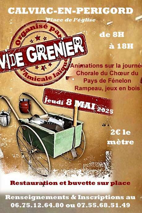 Vide-grenier Calviac-en-Périgord