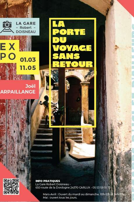 Expo "La porte du voyage sans retour" par Joël Arpaillange [Gare Robert Doisneau]