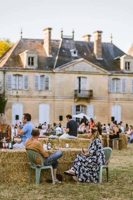 Soirée garden party | Château de Tiregand