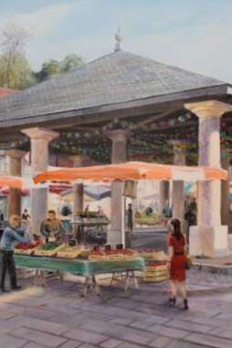 Weekly Friday market in Vergt