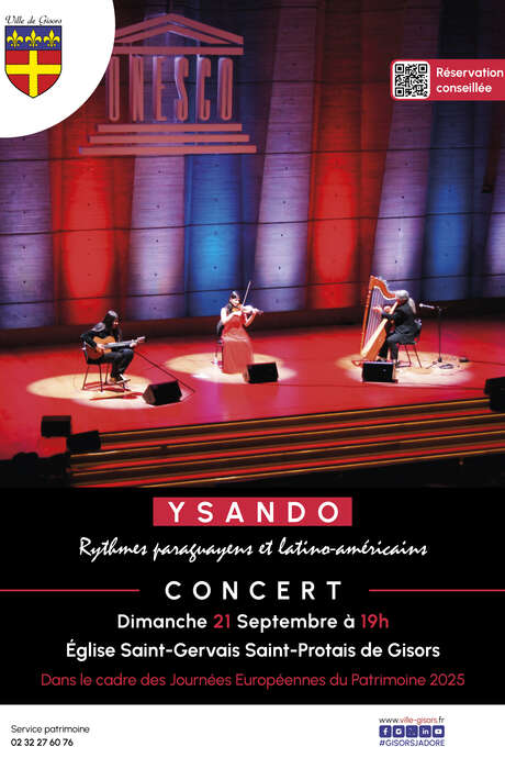 Journées Européennes du Patrimoine - Concert de Ysando
