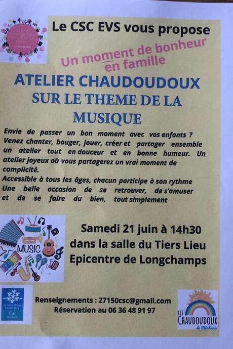 Atelier Chaudoudoux - Fête de la musique
