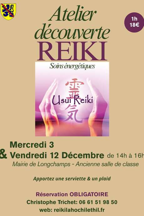 Atelier découverte Reiki