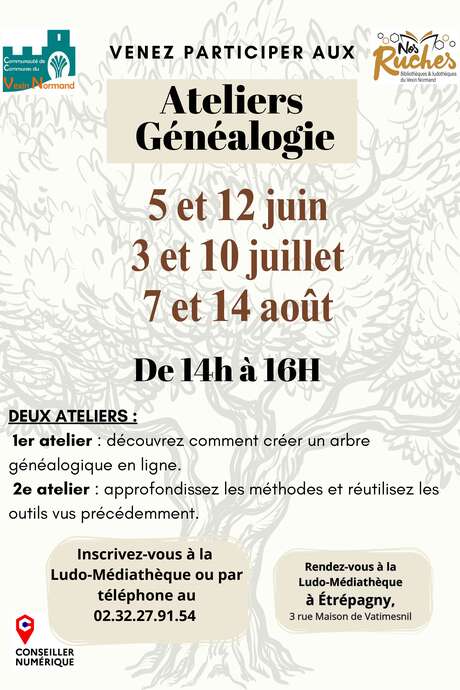 Ateliers généalogie