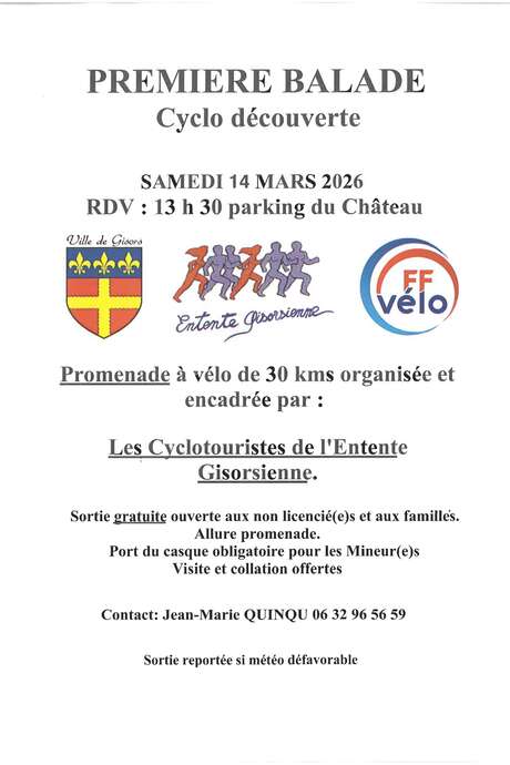 Balade cyclo découverte