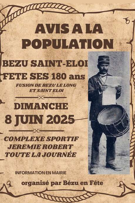 Bézu-Saint-Éloi fête ses 180 ans