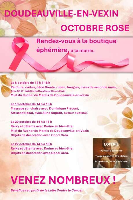 Octobre Rose - Boutique éphémère
