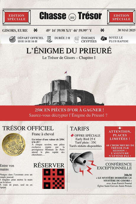 L'énigme du Prieuré - Chapitre I