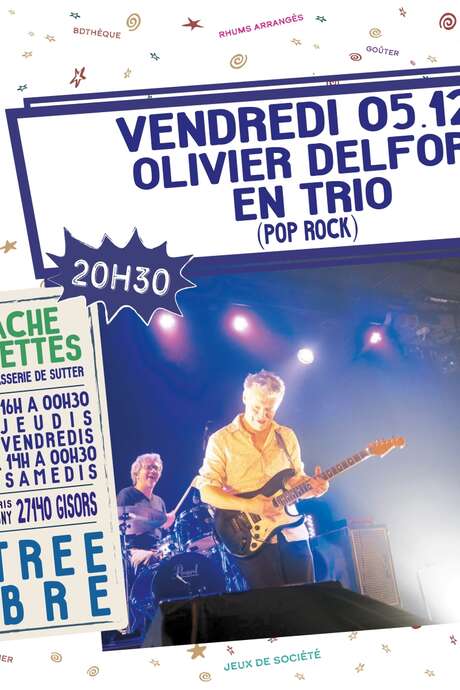 Concert "Olivier Delfor Trio"