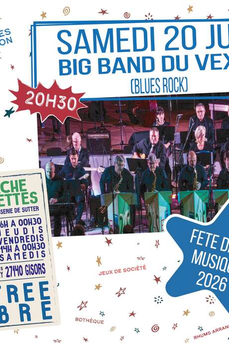 Fête de la Musique - Concert "Big Band du Vexin"