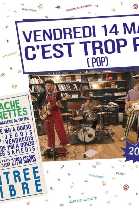 Concert "C'est Trop PoP"