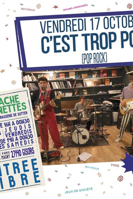 Concert "C'est Trop PoP"