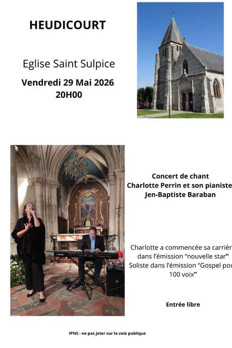 Concert de chant