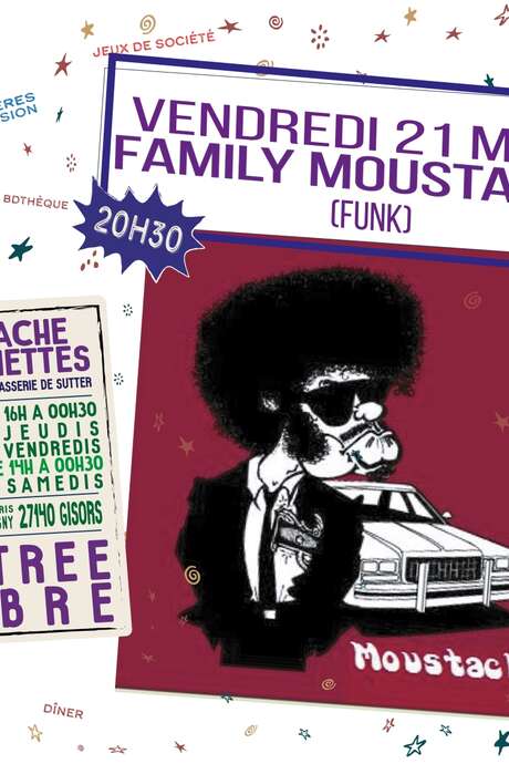Concert "Family Moustache"