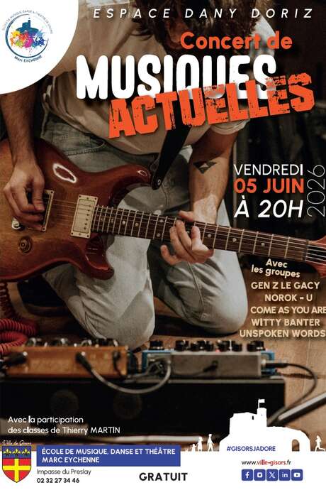 Concert de musiques actuelles