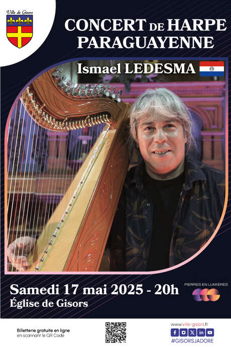 Pierres en lumières - concert de harpe paraguayenne