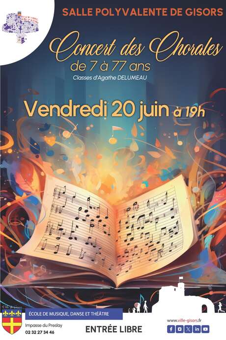 Concert des chorales