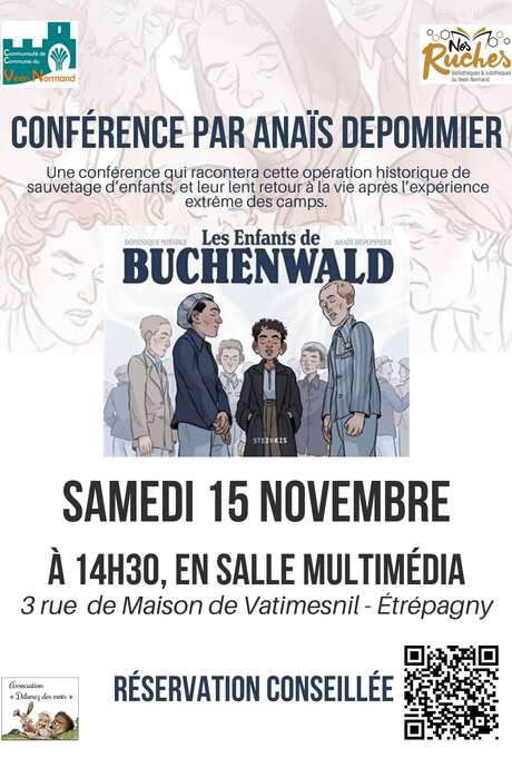 Conférence par Anaïs Depommier Conférence par Anaïs Depommier