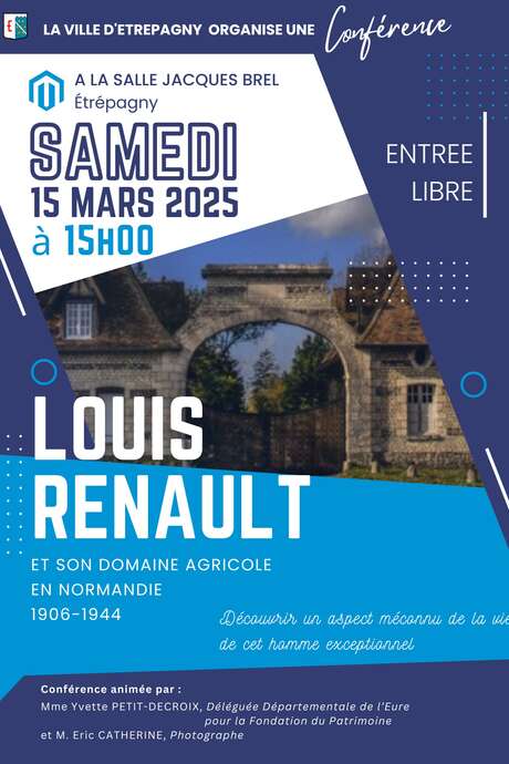 Conférence "Louis Renault"