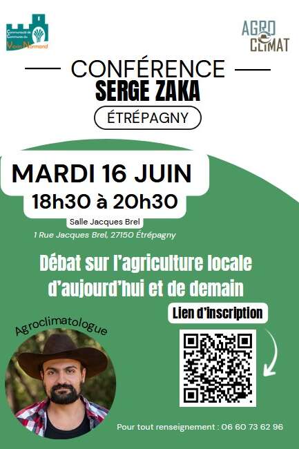 Conférence - débat "L'agriculture locale, d'aujourd'hui et de demain"
