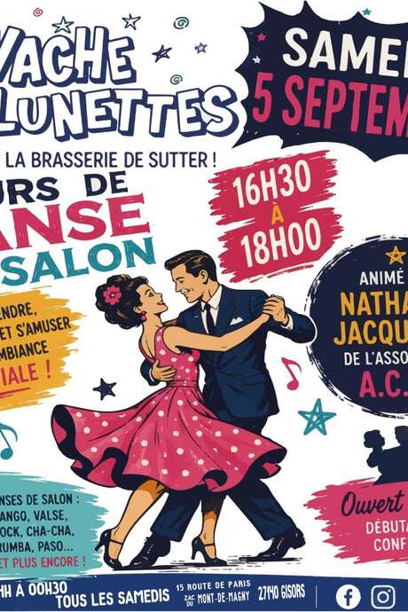 Cours de danse de salon