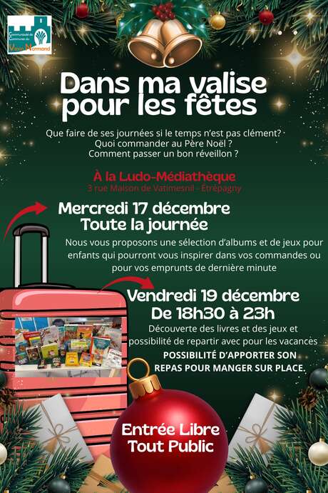 Dans ma valise pour les fêtes