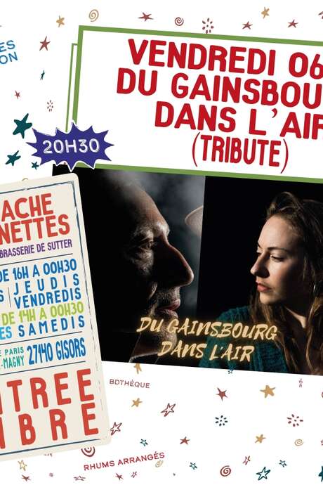 Concert "Du Gainsbourg dans l'air"