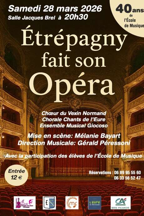 Étrépagny fait son opéra