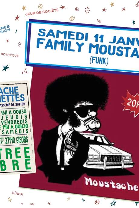 Concert "Family Moustache"