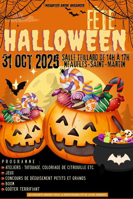 Fête Halloween Fête Halloween