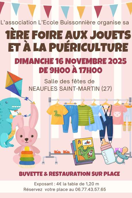 Foire aux jouets et à la puériculture Foire aux jouets et à la puériculture