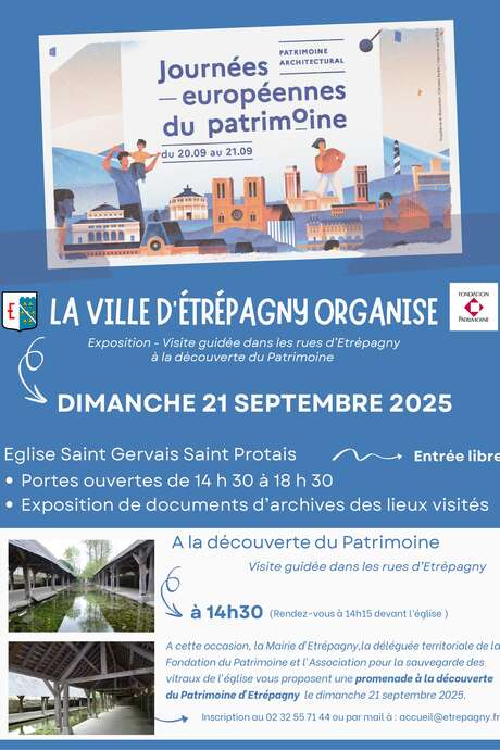 Journées Européennes du Patrimoine - Étrépagny