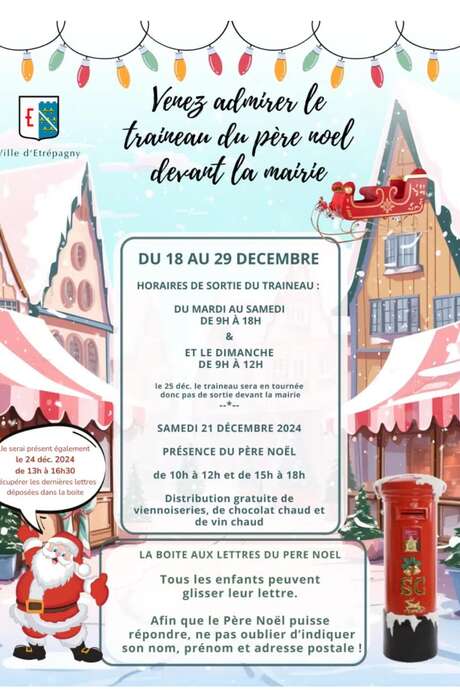 Le traîneau du Père Noël