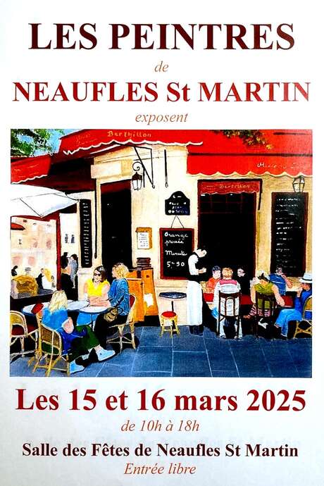 Les peintres de Neaufles-Saint-Martin exposent