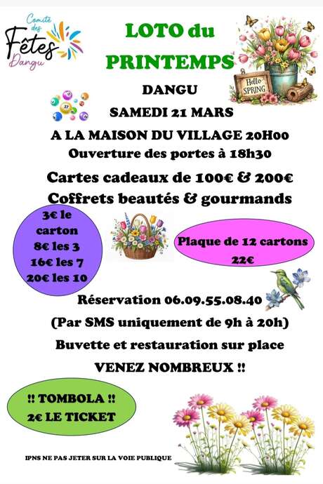 Loto du printemps