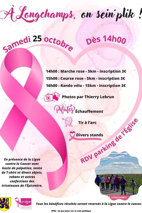Octobre Rose - À Longchamps, on sein'plik