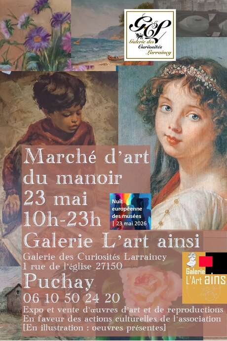 Marché d'art du manoir