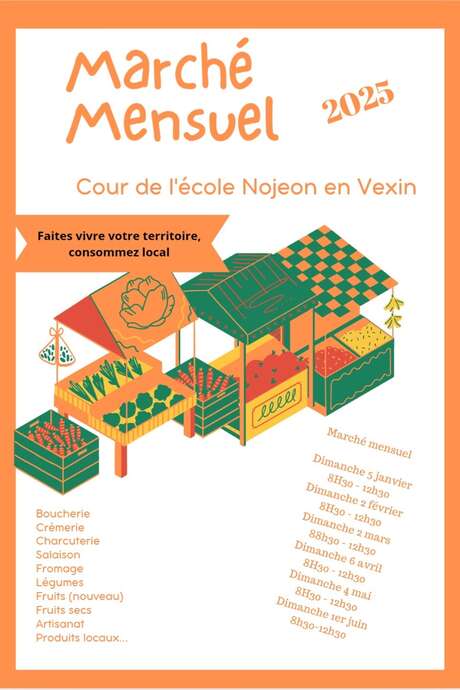 Marché de Nojeon-en-Vexin