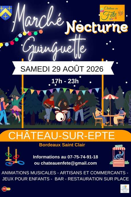 Marché nocturne guinguette