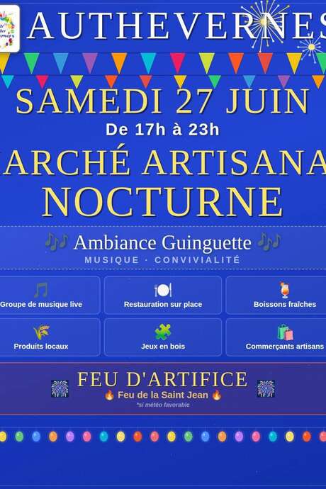 Marché artisanal nocturne
