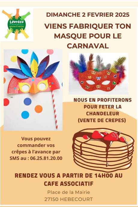 Atelier masque carnaval