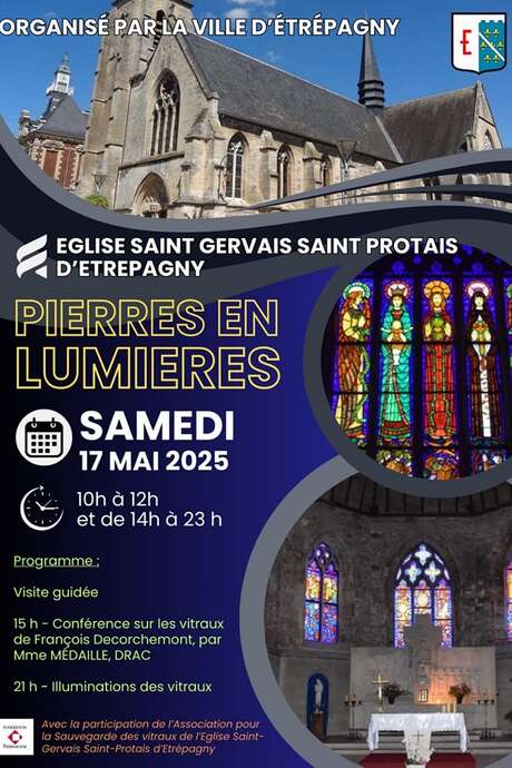 Pierres en lumières - Quand les vitraux nous sont contés et illuminés
