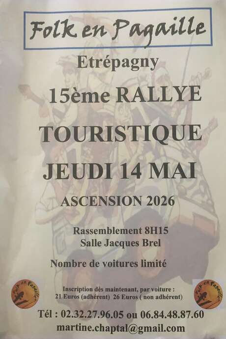 15ème Rallye touristique de Folk en Pagaille
