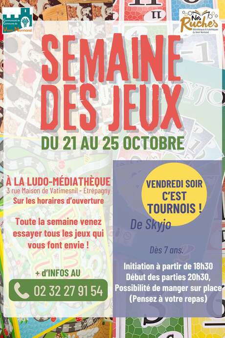 Semaine des jeux - soirée spéciale Skyjo