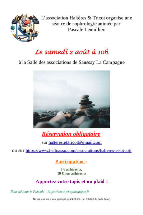 Séance de sophrologie