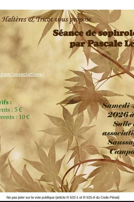 Séance de sophrologie