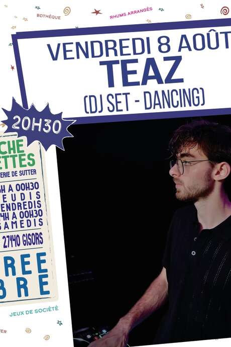 Soirée DJ set - dancing "Teaz"