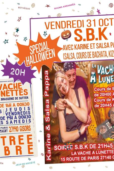 Soirée S.B.K. spécial Halloween Soirée S.B.K. spécial Halloween
