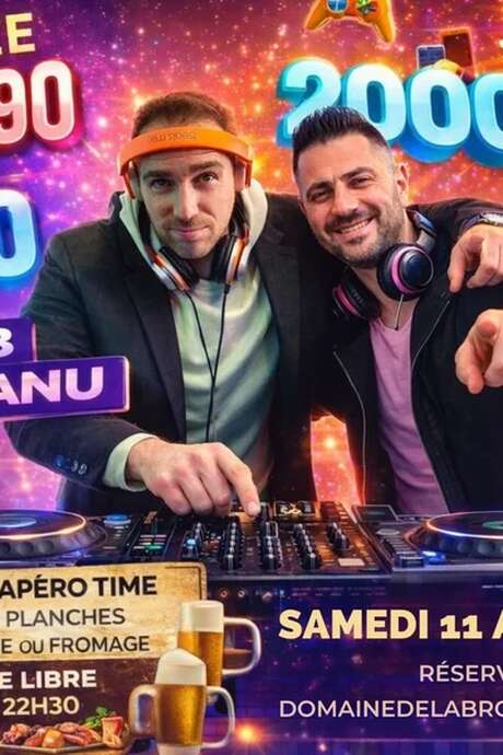 Soirée 90's vs 2000's